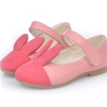 Printemps enfants filles mode bunny princesse chaussures en cuir fabriqués en Chine